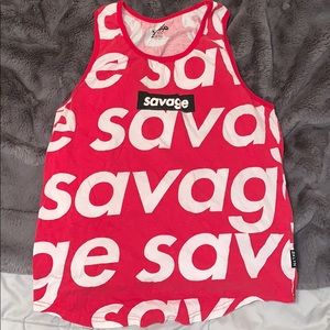 SAVAGE tank top